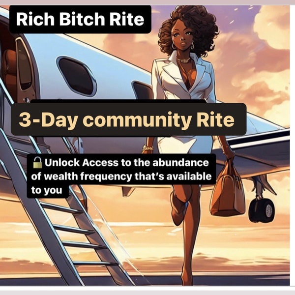 5-25 MONTHLY PROSPERITY Rich bitch community Rite