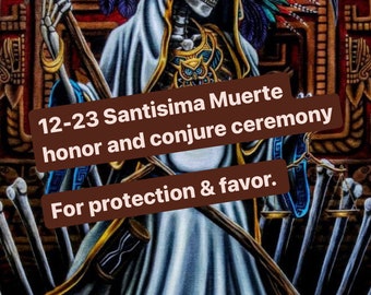 CLOSED Santisima Community Conjure for protection & favor