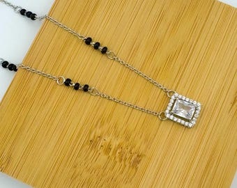 Authentic 925 Silver Mangalsutra Crafted by Professional Karigar