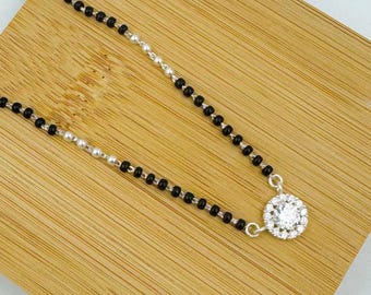 Authentic 925 Silver Mangalsutra Crafted by Professional Karigar