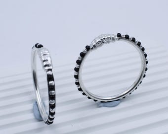 Silver Baby Bangle: Traditional Kids' Kada for Newborns & Toddlers