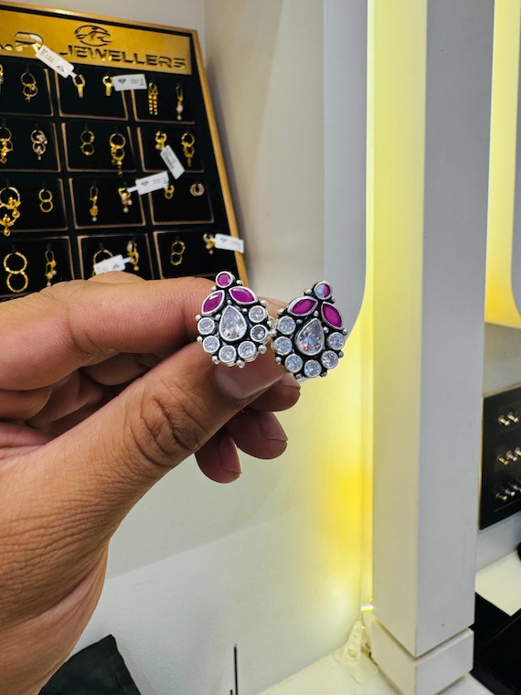 Silver Toe Ring: Adjustable Cut Stone Beach Jewelry