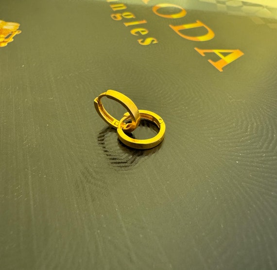 14k Gold Hoop Earrings | Lightweight Minimalist Hoops | Everyday Jewelry for Women | Small Gold Hoops Gift for Her