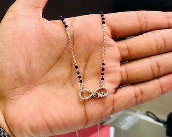 Authentic 925 Silver Mangalsutra Crafted by Professional Karigar