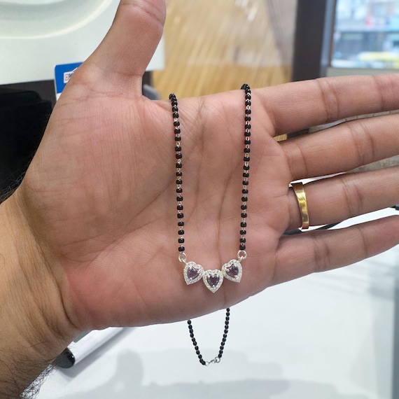 Authentic 925 Silver Mangalsutra Crafted by Professional Karigar
