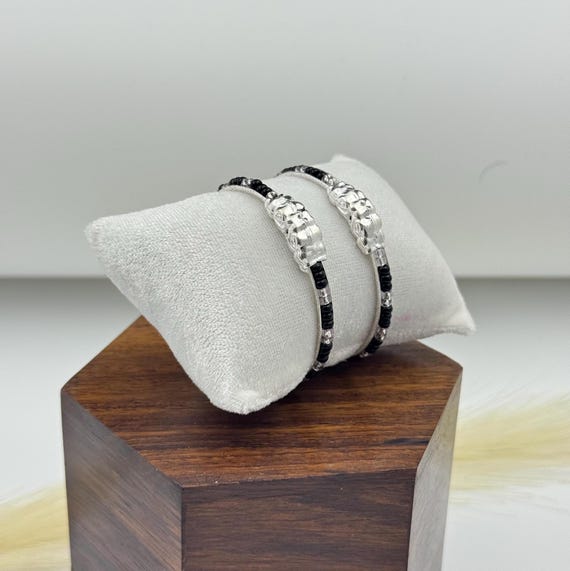 Silver Baby Bangle: Traditional Kids' Kada for Newborns & Toddlers