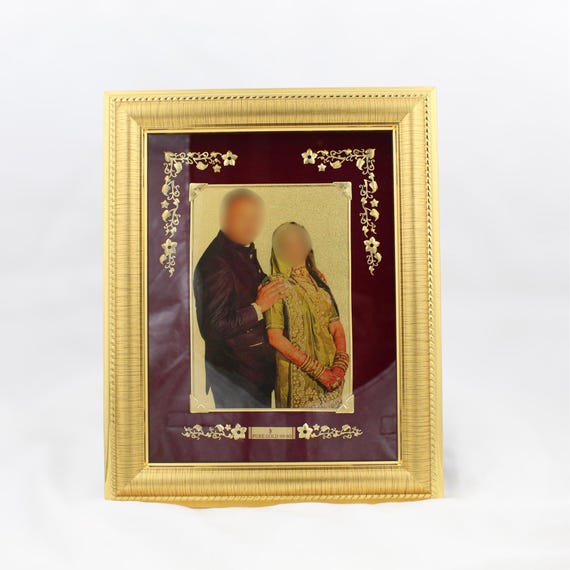 Pure 999 Gold Photo Frame: Personalised Luxury Keepsake