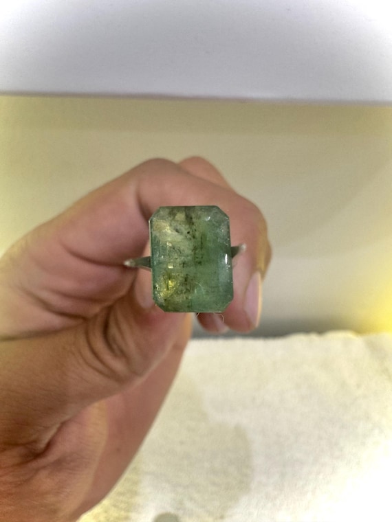 Emerald Gemstones: Green Beads for Crafts (Natural, Polished)