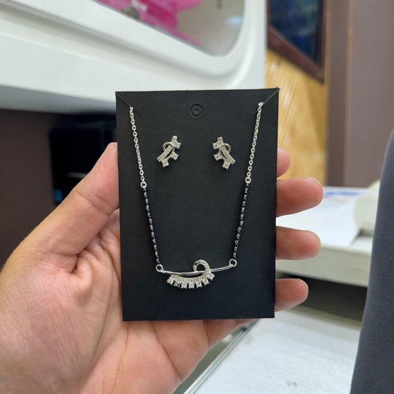 Silver Mangalsutra - Authentic 925 Sterling Necklace Handcrafted by Skilled Karigar, Traditional Jewelry for Women, Ethnic & Elegant