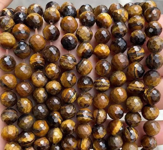 Tigers Eye Beads A Quality Tiger's Eye Tiger Eye Smooth Round Beads, Full  Strand 4mm 6mm 8mm 10mm 12mm 14mm Full 15.5 Inch Gemstone Beads 