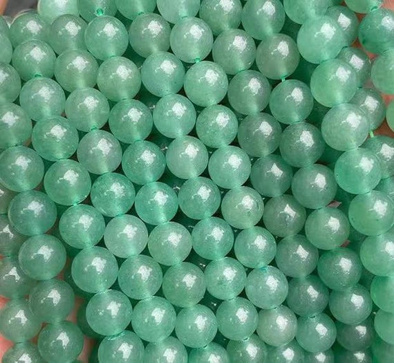 Natural Green Aventurine Jade Gemstone Round Beads 15" 4mm 6mm 8mm 10mm 12mm 
