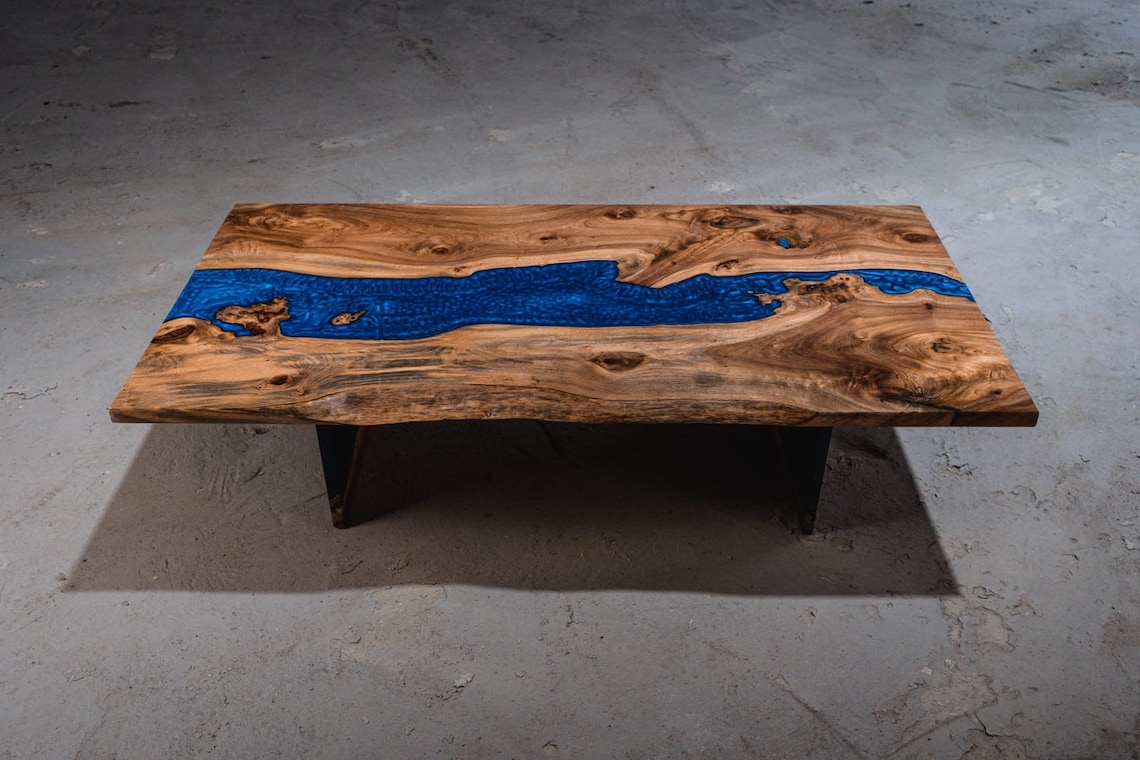 Bespoke Made Epoxy Resin Coffee Tables Etsy