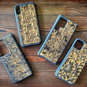 Lace Phone Case Samsung S21 S22 S23 S24 S25 Plus Ultra FE + Floral Phone Case Tooled Baroque Phone Case