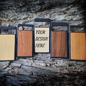 Custom Phone Case Google Pixel 6a 6 6 Pro 7 7 Pro Logo Phone Case Engraved Wood Phone Case Personalized