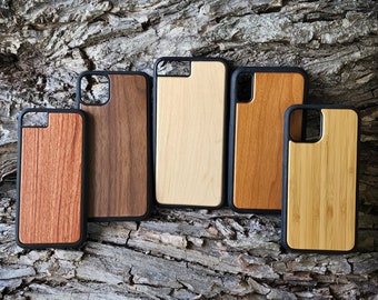 Wood iPhone 6 thru 11, SE Phone Case X, XS, XR, 7, 8 + Plus Pro Max Promax Models, Cover