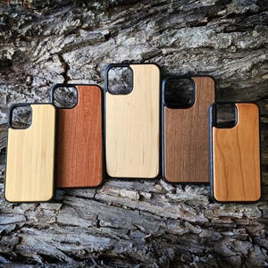 Real Wood  iPhone 16 16e 17 Air Pro Max Plus + For Engraving Wood Burning Pyrography