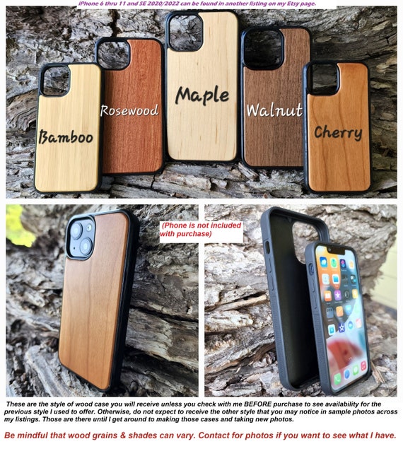 Wood Phone Case Fishing Phone Case Hunting Phone Case for iPhone