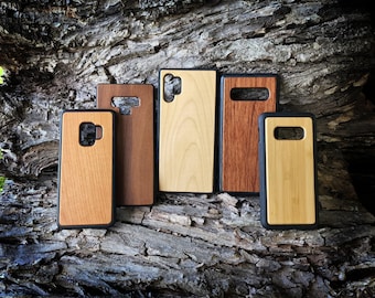 Wood Phone Case for Samsung Galaxy S8 S9 S10 S10e S10 S20 Note 8 9 10 20 For Engraving Wood Burning Pyrography