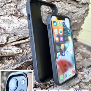 Leather Scrollwork Pattern iPhone Embossed Real Leather iPhone Case Greek Acanthus French Arabesque Baroque image 9