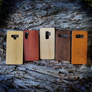 Wood Phone Case for Samsung Galaxy S8 S9 S10 S20 Note 8 9 10 For Engraving Wood Burning Pyrography