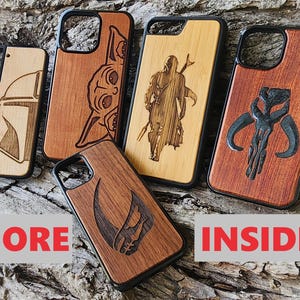 Mandalorian Phone Case iPhone SE 6 7 8 X XR 11 Pro ProMax Max Plus + Mythosaur Phone Case Mando Grogu Phone Case Mudhorn