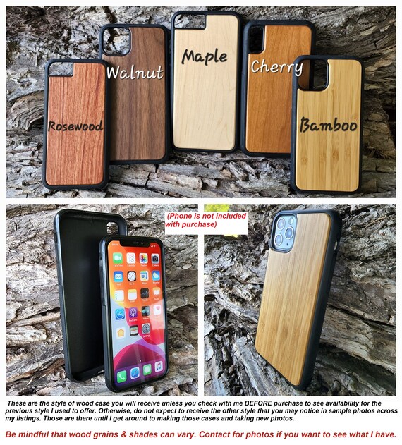 Wood Phone Case Fishing Phone Case Hunting Phone Case for iPhone