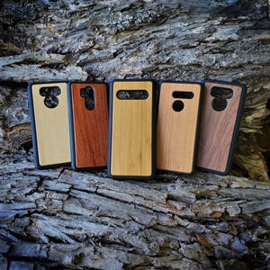Real Wood Phone Case LG G6 G7 G8 For Engraving Wood Burning Pyrography
