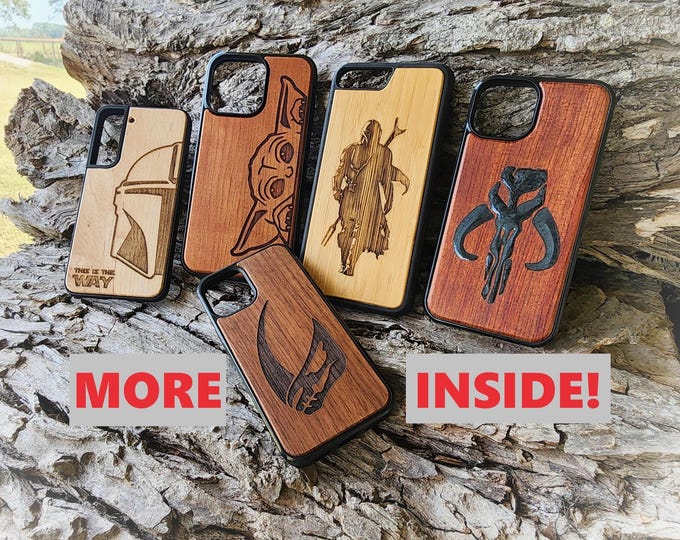 Engraved Wood Samsung