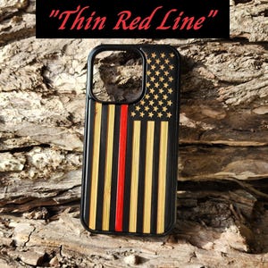 We The People Phone Case For Samsung S21 S22 S23 S24 S25 S26 Black Flag Phone Case 1776 Thin Line Phone Case Thin Red Line