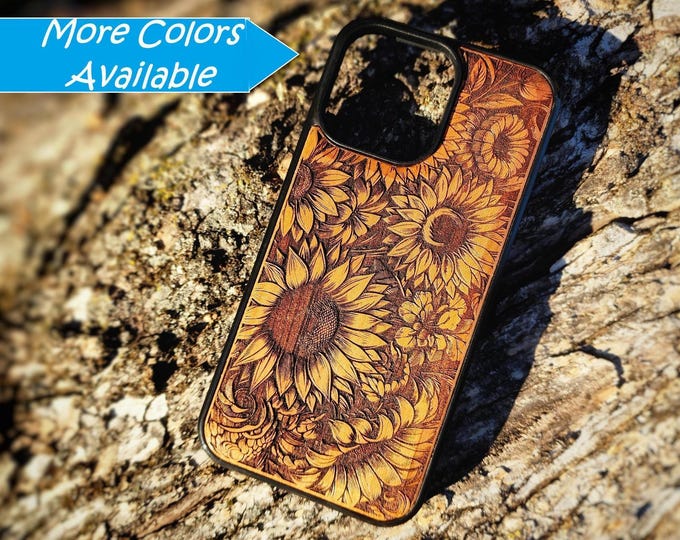 Engraved Wood iPhone
