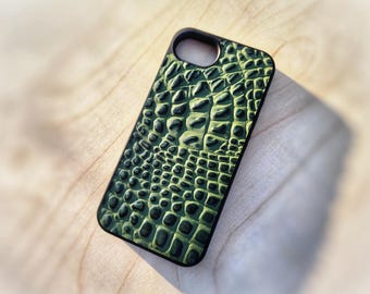 Leather Alligator Pattern For Samsung S8 S9 S10 S20 S21 S22 S23 S24 S25 S26 Note Gator Phone Case