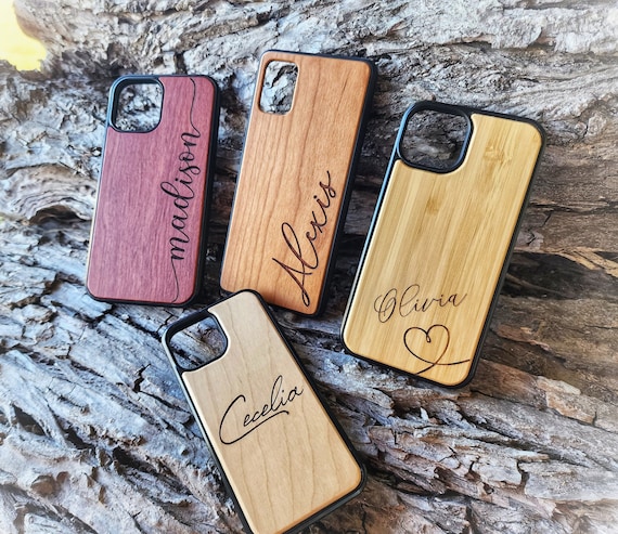 Buy Name Phone Case Samsung Galaxy S21 S22 Ultra FE Plus Wood