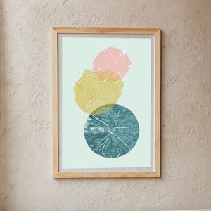 Tree Rings Art Print, Boho Wall Art, Abstract Wall Art, Bedroom Print, Minimalist poster, Wood Cut, Modern Woodland, Printable wall art