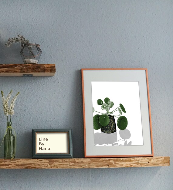 Printable Wall Art Green Plant Print Botanical Wall Art Print Green ...