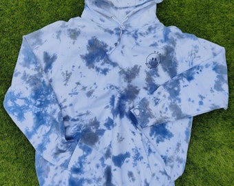 Oversized hand tye dyed hoody