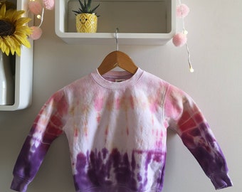 hand tie dyed jumper
