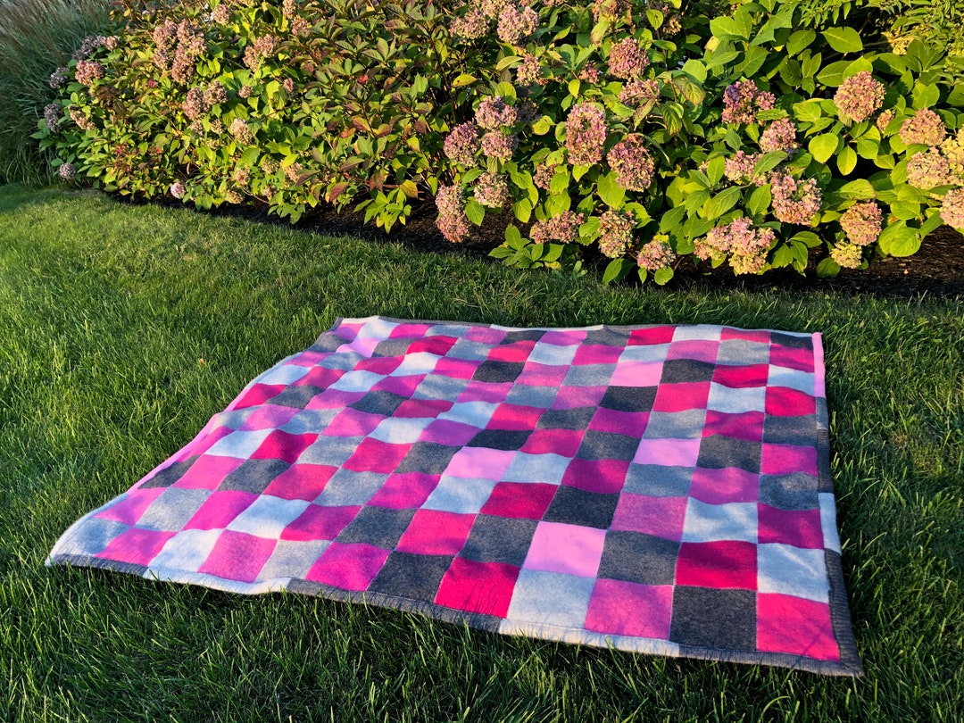 Repurposed Cashmere Throw Blanket Etsy