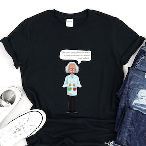 Science vs beliefs Unisex Shirt,science gifts,Physics tshirt,teacher gifts,teacher tshirt,atheist t shirt,Professor gift,Professor tshirt