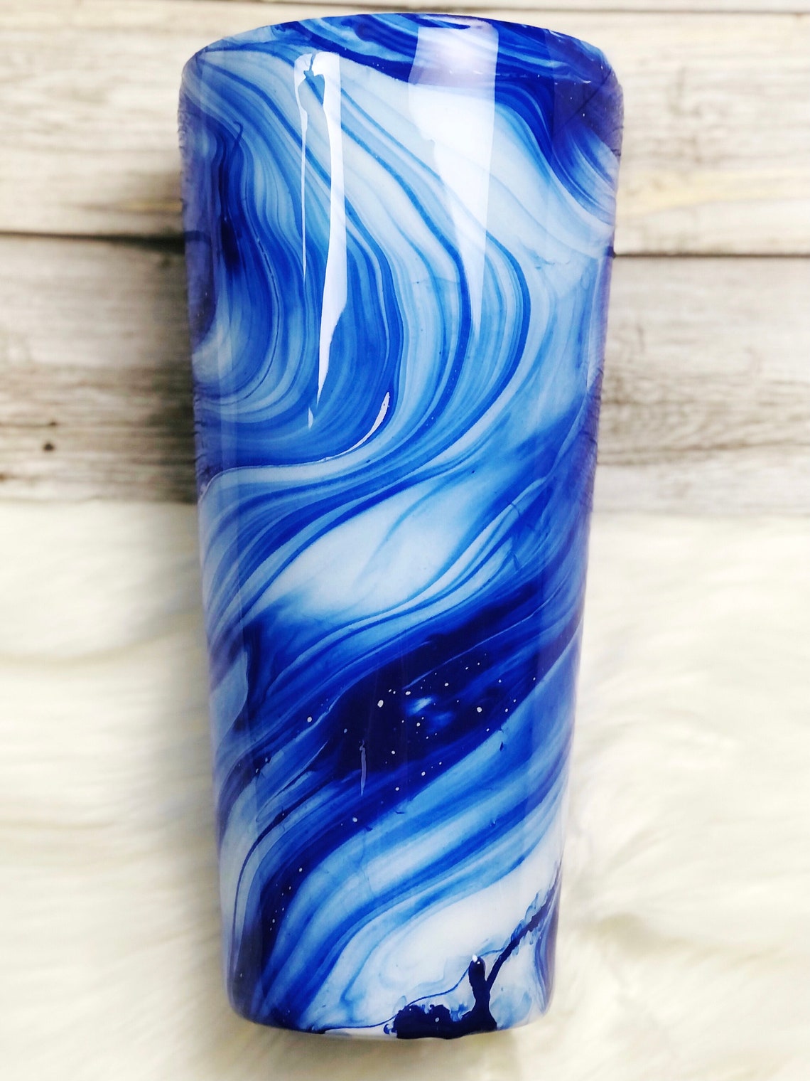 Hydro Dipped Custom Tumbler Pick Your Colors Etsy