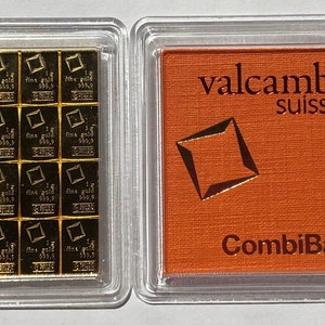 20 Gram GOLD VALCAMBI SWISS CombiBar