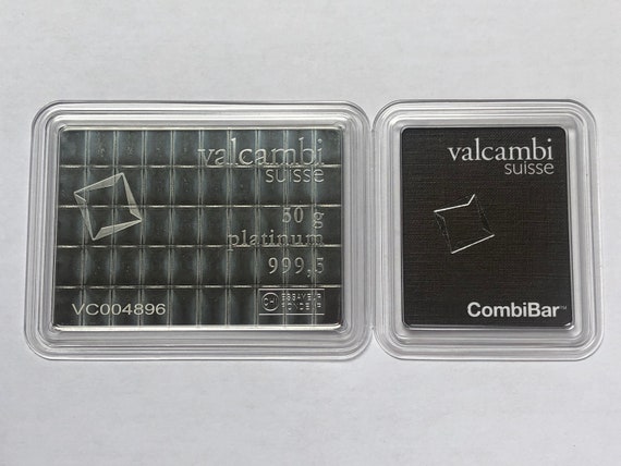 100個入り 1グラム 銀地金バー - ヴァルカンビ シルバー