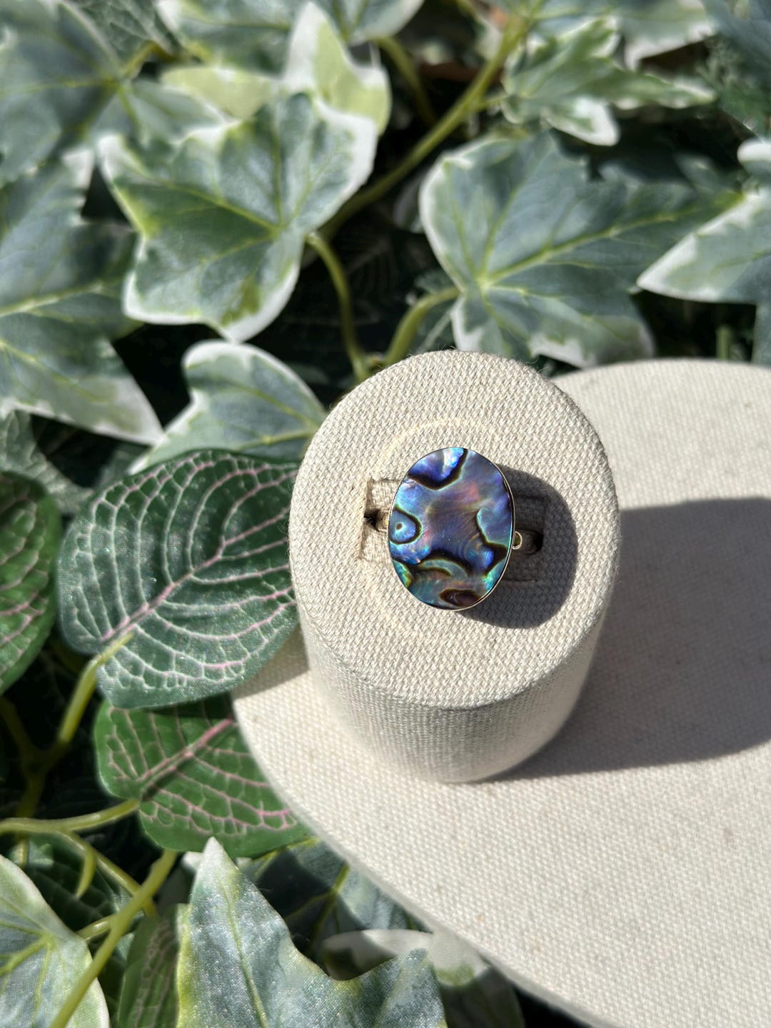 NEW || SIZE W || Abalone Ring 28 - Etsy