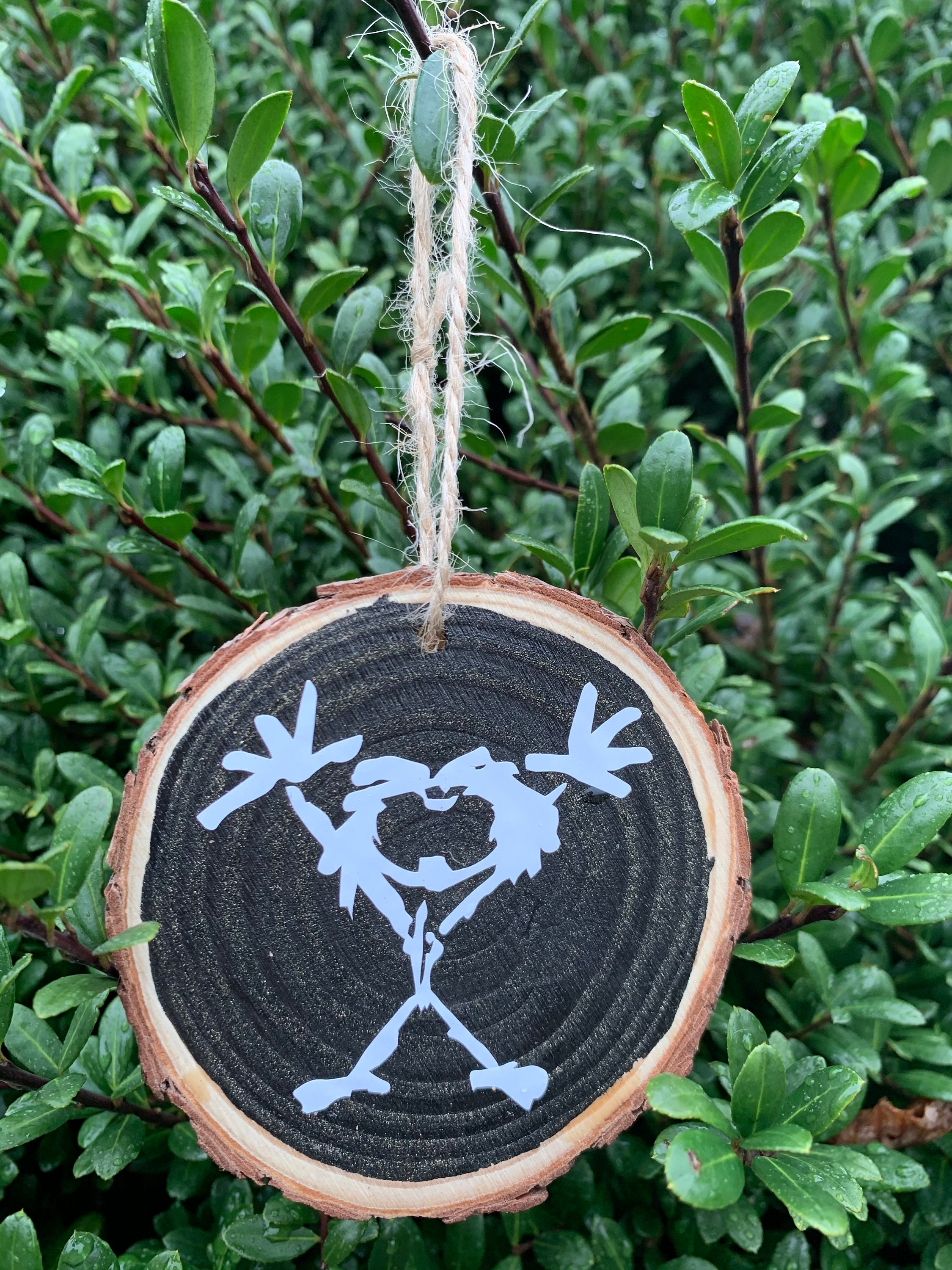 Pearl Jam Stickman Wood Ornament Etsy