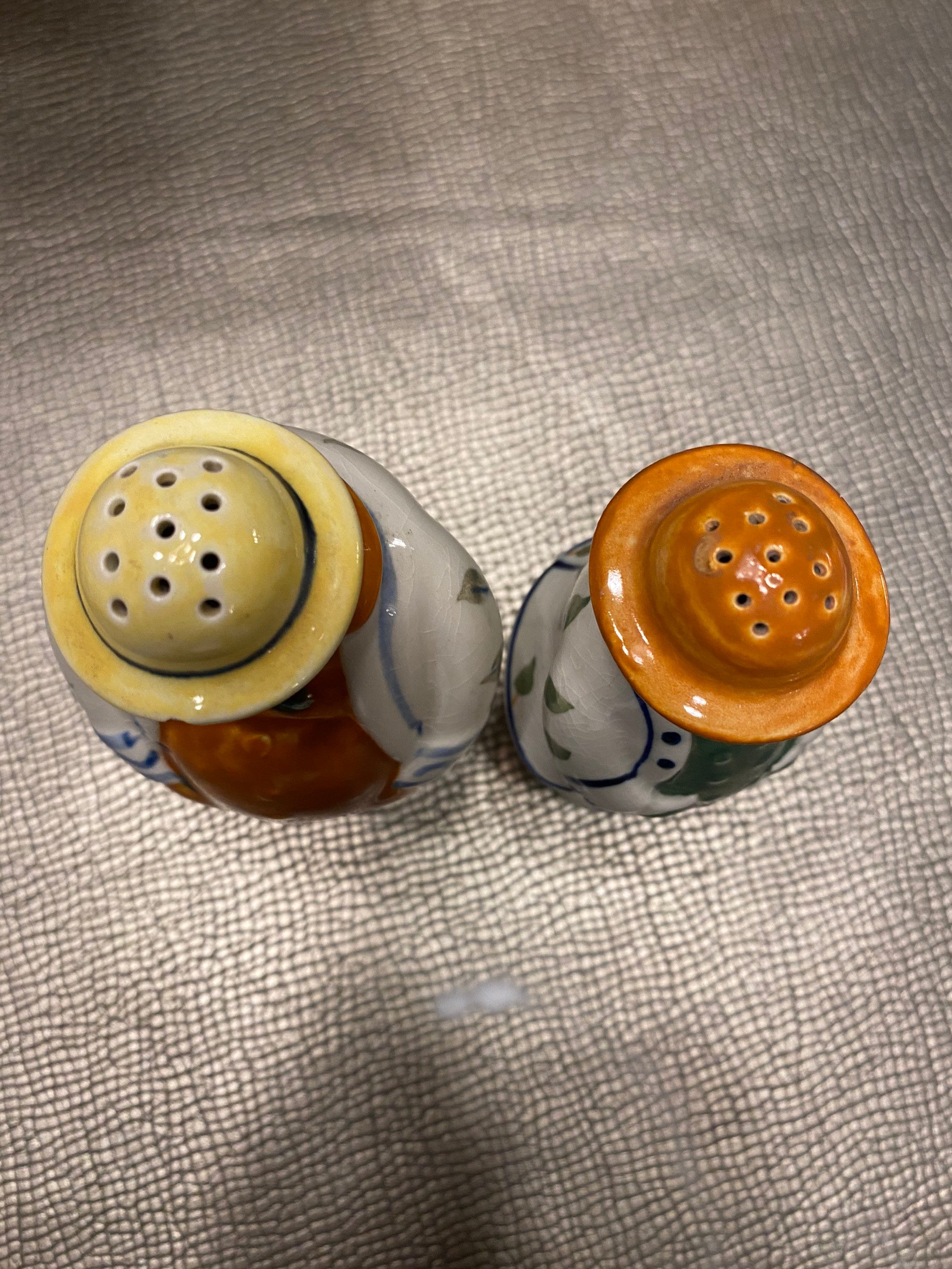 Vintage Lille Claus & Store Claus Denmark SALT and PEPPER SHAKERS Flaw Etsy