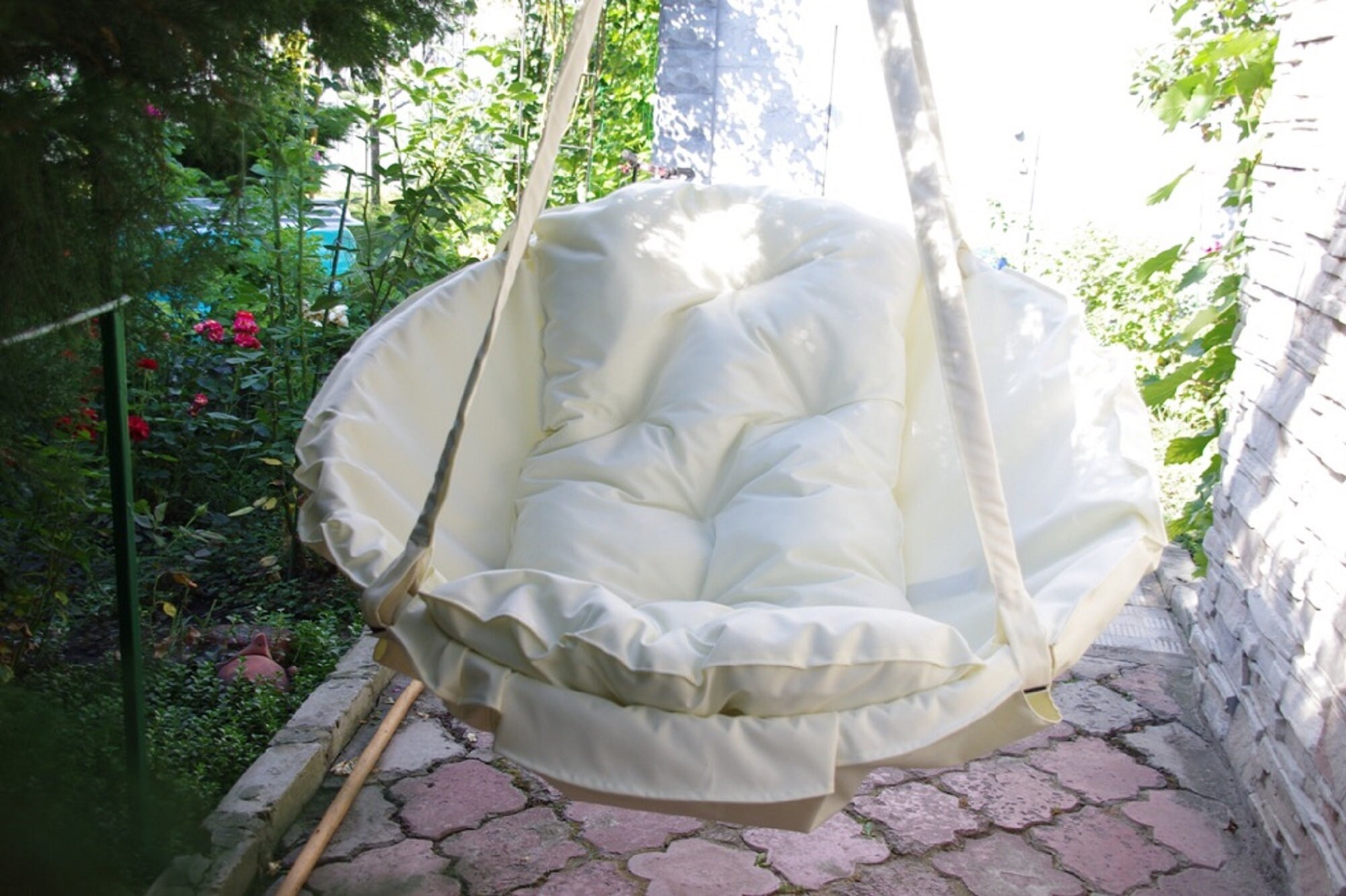 Hängende Stuhl Schaukel für zu Hause Sommerhütten Hängematte Etsy