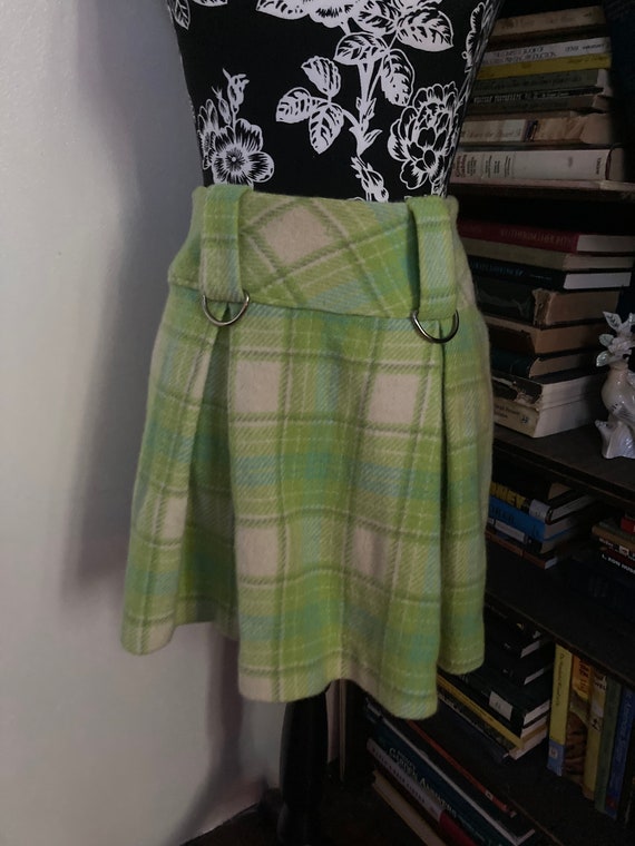 Miss Holly skirt, vintage skirt, plaid wool skirt… - image 2