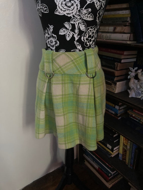 Miss Holly skirt, vintage skirt, plaid wool skirt… - image 3