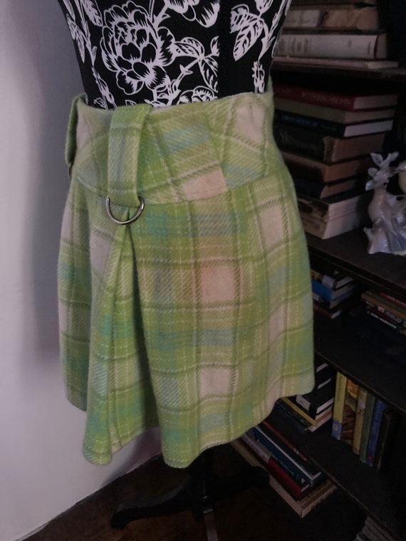 Miss Holly skirt, vintage skirt, plaid wool skirt… - image 6