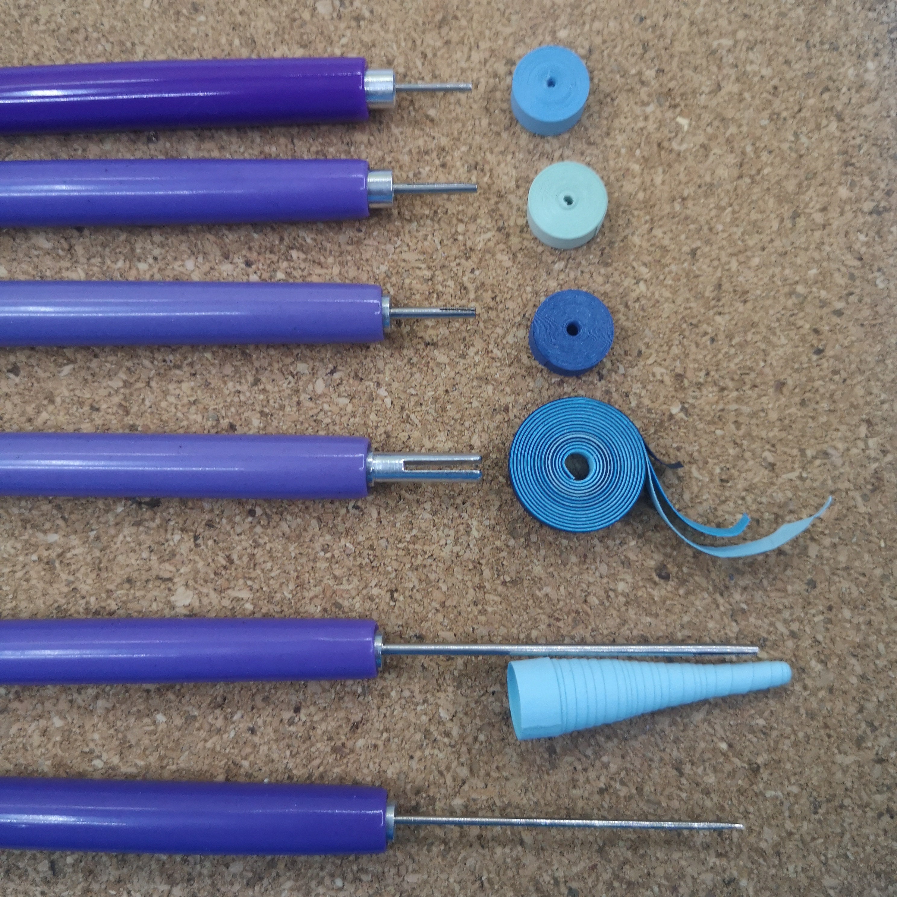 6 Sizes Quilling Paper Pen with Different Slotted Tips Ideal Etsy