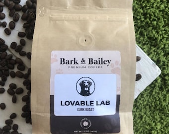Beans & Barks Coffee Gift Set, Coffee and Dogs